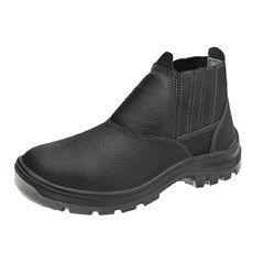 BOTA PRETA VULCAFLEX COM BICO CA 29392 Nº 39