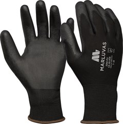 LUVA FLEXTACTIL PU M PT CA-32845