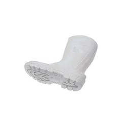 BOTA PVC BRANCA CANO LONGO COM FORRO CA 40754 Nº 38