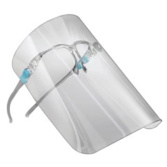 PROTETOR FACIAL FACE SHIELD TRANSPARENTE CRONOS