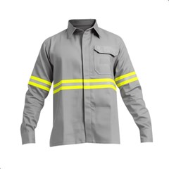 CAMISA NR10 CINZA GG A.FIRE CA49242