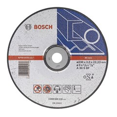DISCOS DE DESBASTE 4.1/2X1/4X7/8 METAL BOSCH