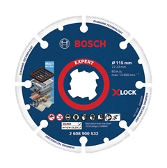 DISCO DIAMANTADO 115X22,23MM X-LOCK