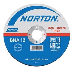DISCO CORTE INOX 4.1/2X3/64X7/8 BNA12