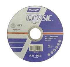 DISCO CORTE INOX 4.1/2X1/16X7/8 CLASSIC