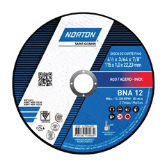 DISCO CORTE INOX4.1/2X3/64X7/8BNA12NEW