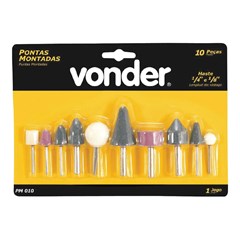 PONTA MONTADA COM 10PC PMV010 VONDER