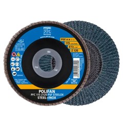 DISCO LIXA FLAP 4.1/2 GR. 120 PFERD