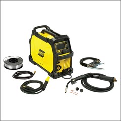 INVERSORA DE SOLDA MULTIPROCESSO 200A MONOFASICA COM CABOS REBEL EMP 215IC ESAB