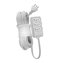 EXTENSAO 3 TOMADAS  2P+T 10A/250V 10M