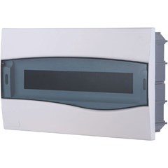 QUADRO DISTRIBUICAO DE EMBUTIR 18 DIN TRANSPARENTE TRAMONTINA