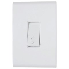 CONJUNTO 4X2 COM 1 PULSADOR CAMPAINHA LIZ 10 A 250 V BRANCO TRAMONTINA