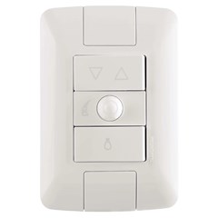 CONJUNTO 4X2 VARIADOR DE VENTILADOR BIVOLT BRANCO TRAMONTINA
