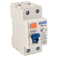 INTERRUPTOR DR TR-63 2P 40A 30MA6KA TRAMONTINA