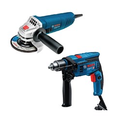 COMBO FURADEIRA/ESMERILHADEIRA GSB13RE+GWS850