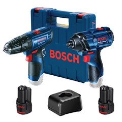 FURADEIRA PARAFUSADEIRA BOSCH GSB 120 LI + CHAVE DE IMPACTO GDR 120 LI