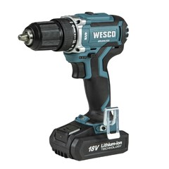 PARAFUSADEIRA E FURADEIRA A BATERIA 13MM 18V WESCO