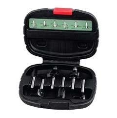 JOGO FRESAS 06MM 06 PECAS BOSCH