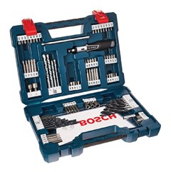 JOGO V-LINE COM 91 PECAS BROCAS E BITS