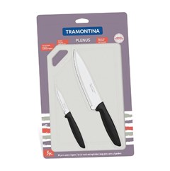 JOGO FACAS INOX 3 PECAS  PLENUS