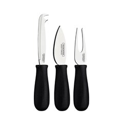 JOGO PARA QUEIJO INOX 3 PECAS PLENUS