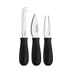 JOGO PARA QUEIJO INOX 3 PECAS OFF
