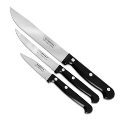 JOGO FACAS INOX 3PECAS  ULTRACORTE