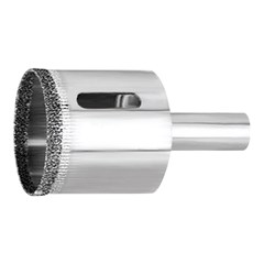 SERRA COPO DIAMANTADA PARA VIDRO COM HASTE SEXTAVADA 22MM