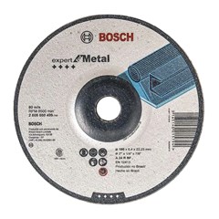 DISCO DE DESBASTE 7X1/4X7/8 METAL BOSCH