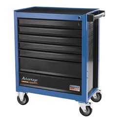 CARRO PARA FERRAMENTAS 7 GAVETAS COM CAPACIDADE PARA 400 KG AZUL 44950/211 TRAMONTINA