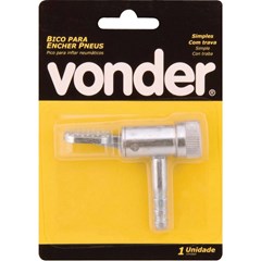 BICO DE ENCHER PNEU COM TRAVA VONDER