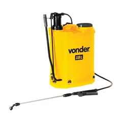 PULVERIZADOR COSTAL BATERIA OU MANUAL 18L
