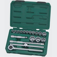 JOGO SOQUETE 1/2'' 10-32 SATA ESTRIADO