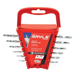 JOGO DE CHAVE FIXA 6-17MM 6 PECAS MAYLE