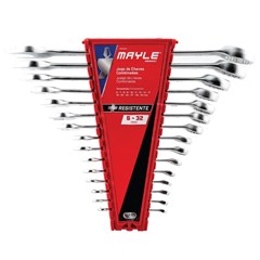 JOGO CHAVE COMBINADO 6-32MM 15PC MAYLE