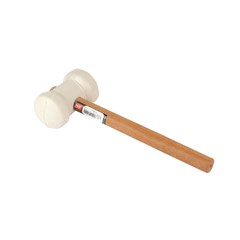 MARTELO DE BORRACHA BRANCO 80MM