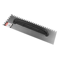 DESEMPENADEIRA ACO 12X48CM DENTADA CABO PLASTICO