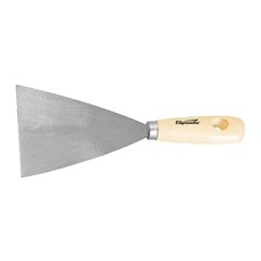 ESPATULA DE ACO INOX CABO MADEIRA 80MM SPARTA