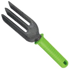GARFO 3 DENTES CABO PLASTICO 250MM