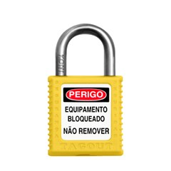 CADEADO BLOQUEIO H. ACO AM 25,4MM