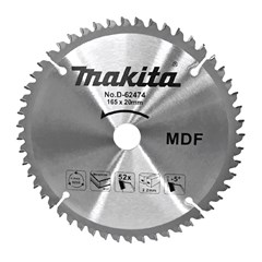 SERRA WIDEA 165X20X52Z PARA MDF D-62474 MAKITA