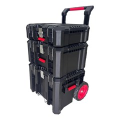 CONJUNTO MODULAR PLASTICO COM RODAS KRESS