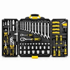 JOGO DE FERRAMENTAS TI- 110PCS 8727 TITANIUM