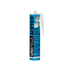 SILICONE ACETICO 250ML BRANCO UNIPEGA
