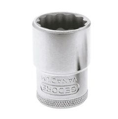 SOQUETE ESTRIADO 1/2-26MM D19 GEDORE