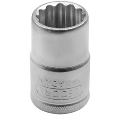 SOQUETE ESTRIADO 1/2-17MM D19 GEDORE