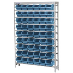 ESTANTE METALICA COM 54 GAVETAS N° 5 AZUL