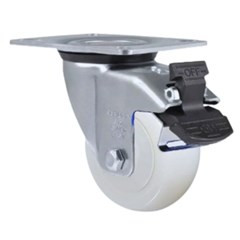 RODIZIO GIRATORIO PLACA FREIO 312 NYLON 2594 COLSON