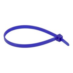 ABRACADEIRAS 100X2,5MM AZUL PACOTE COM 100 UNIDADES