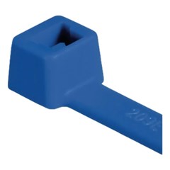 ABRACADEIRAS 100X2,5MM AZUL PACOTE COM 100 UNIDADES